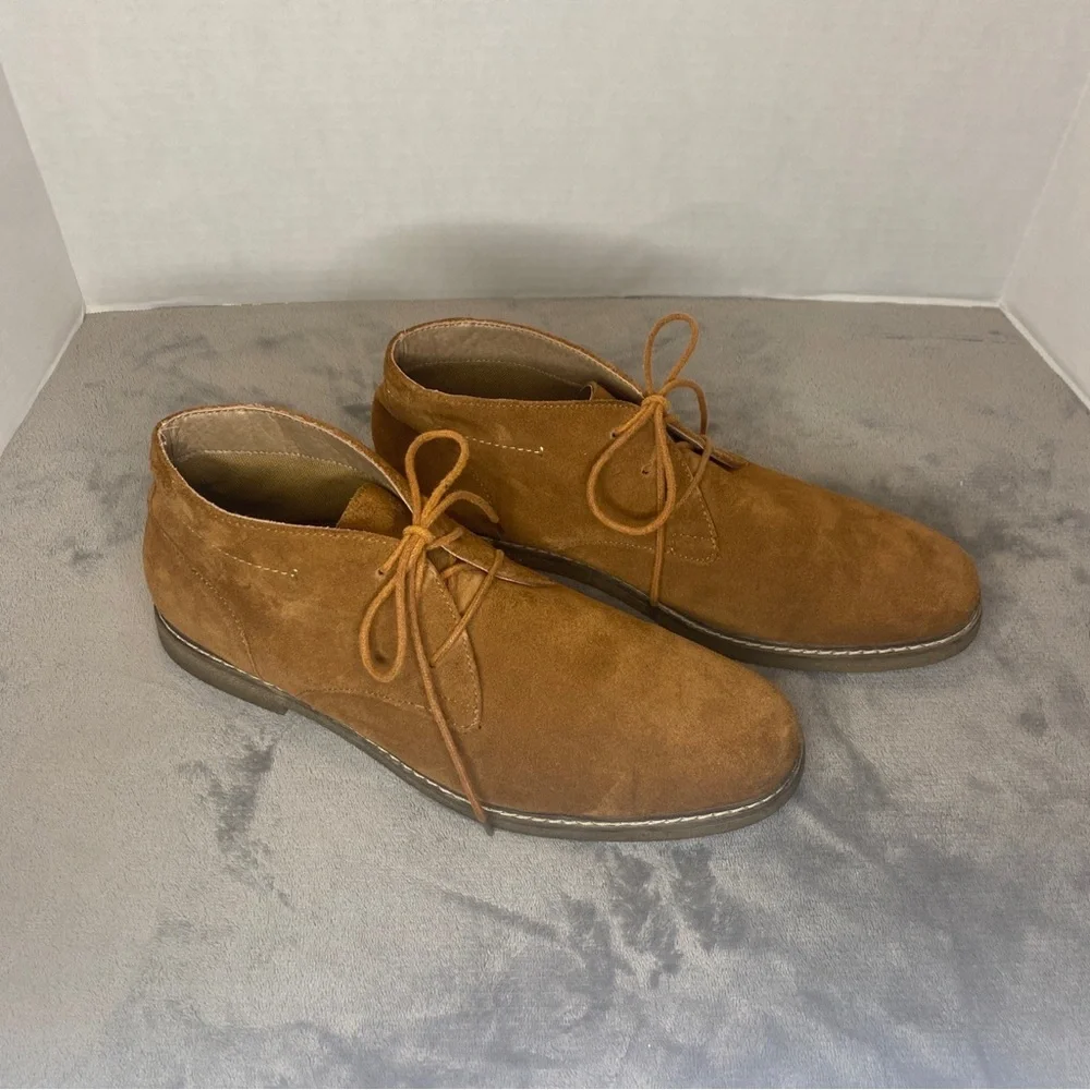 Sonoma Goods for Life + Vitalize Ortholite Mens 12M Suede leather boat. NWOT